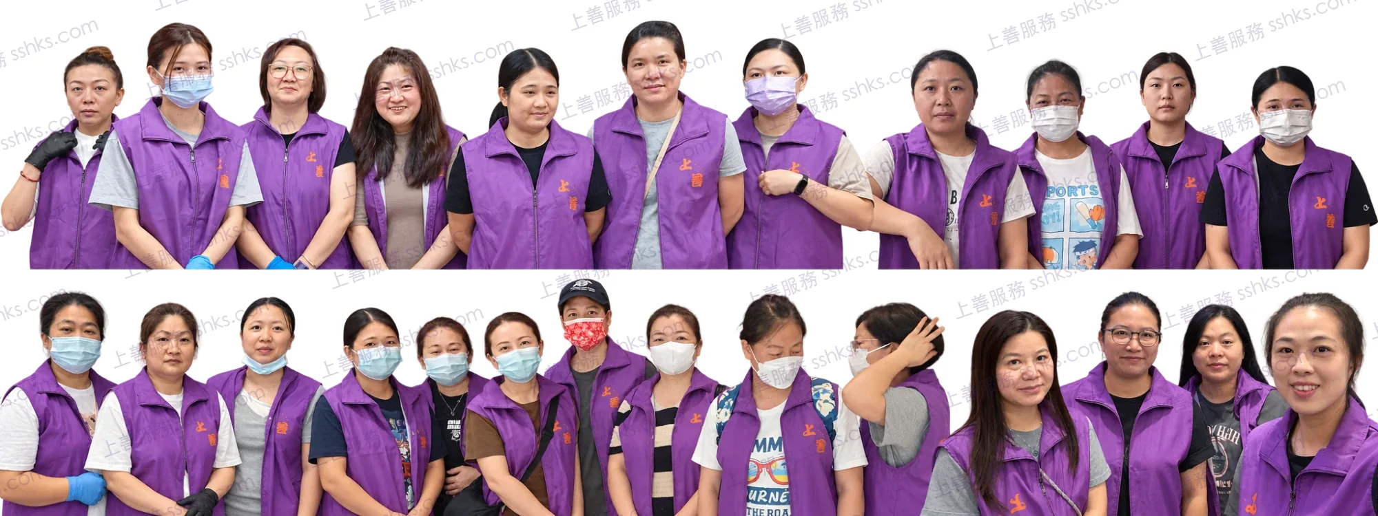 上善服務前線清潔師傅團隊合照 3