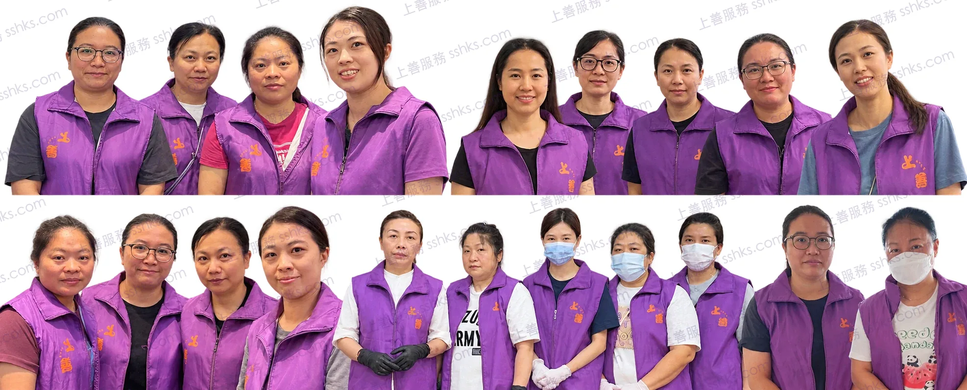 上善服務前線清潔師傅團隊合照 4
