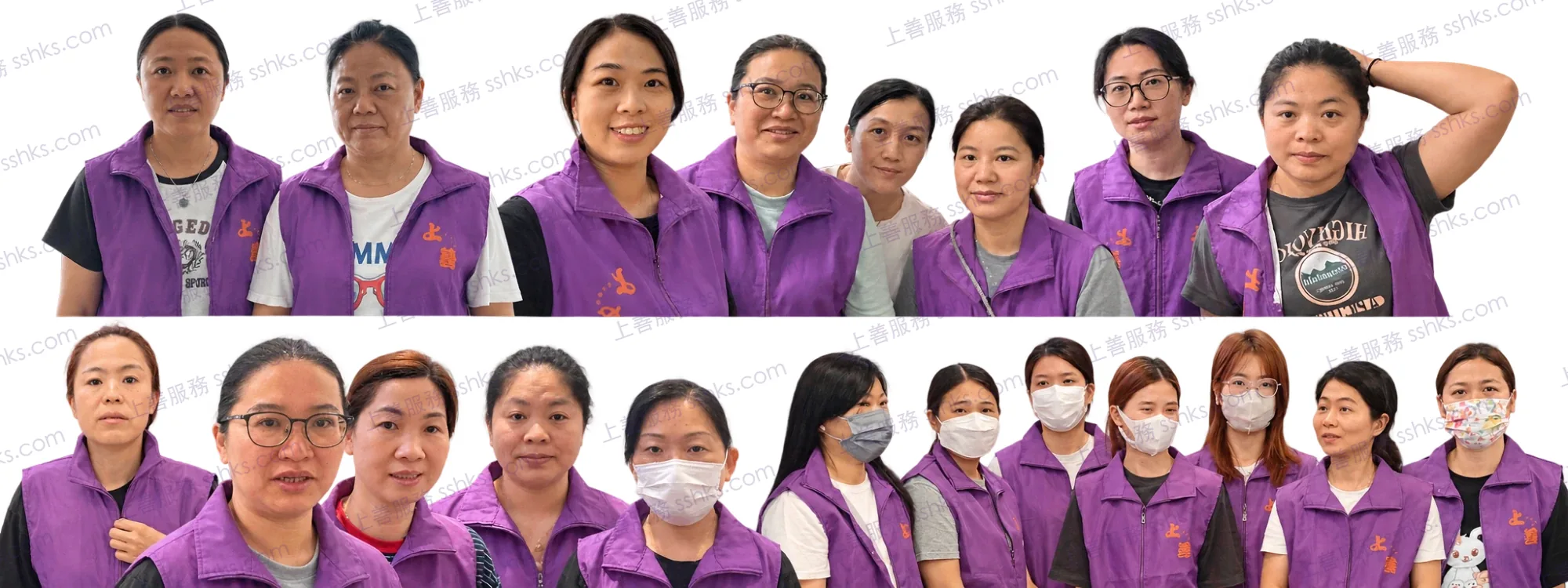 上善服務前線清潔師傅團隊合照 5